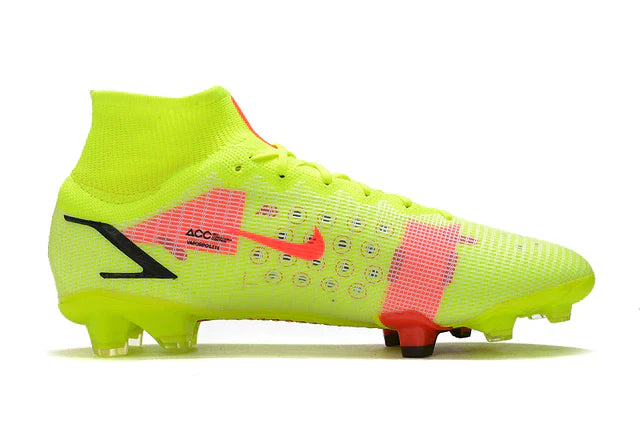 Chuteira de Campo Nike Mercurial Vapor 14 Elite FG Impulse Green