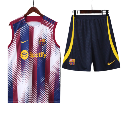 Conjunto Regata Barcelona 23/24 Nike - Branco