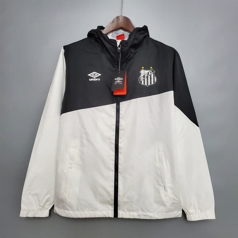 Jaqueta Corta Vento Santos Umbro 23-24 - Branco