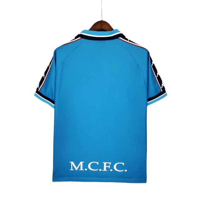 Camisa Manchester City Retrô 1997/1998 Azul - Kappa