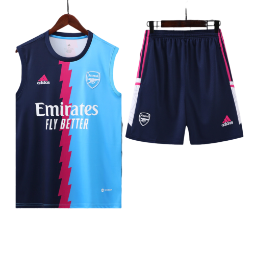 Conjunto Regata Arsenal 23/24 Adidas - Azul