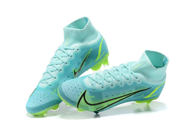 Chuteira de Campo Nike Mercurial Superfly VIII Elite FG Impulse Pack - Blue, green