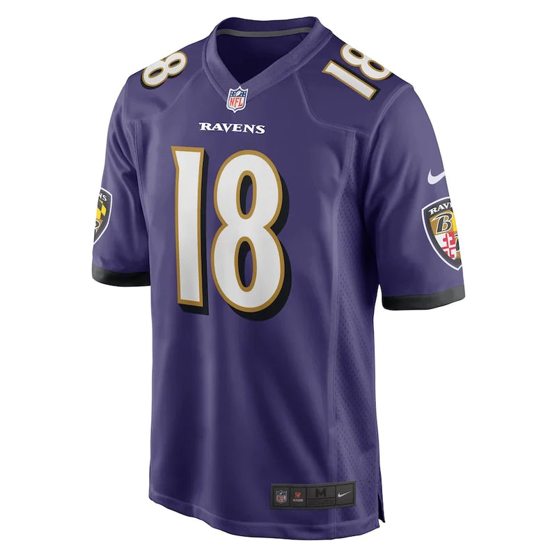 Camisa Baltimore Ravens Lamar Jackson Player Game Jersey