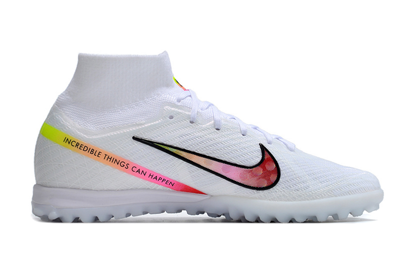 Chuteira society Nike Air Zoom Mercurial Vapor XV Elite TF - branco