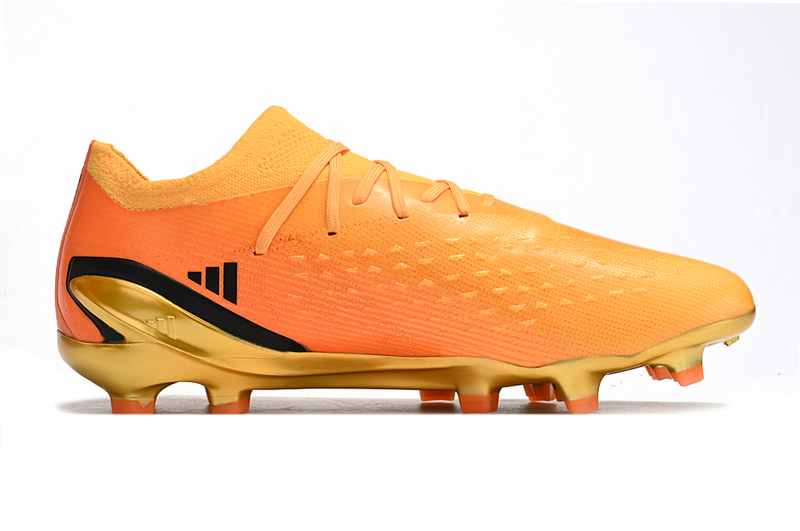 Chuteira society adidas Speed World Cup Boots FG- laranja