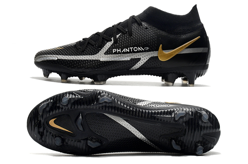 Chuteira de Campo Nike Phantom GT2 Elite Dinamic Fit FG- preto