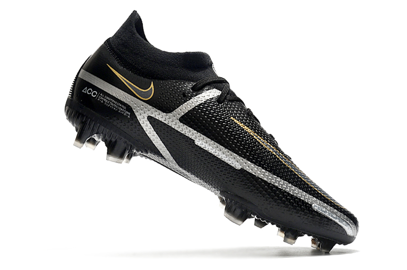 Chuteira de Campo Nike Phantom GT2 Elite Dinamic Fit FG- preto