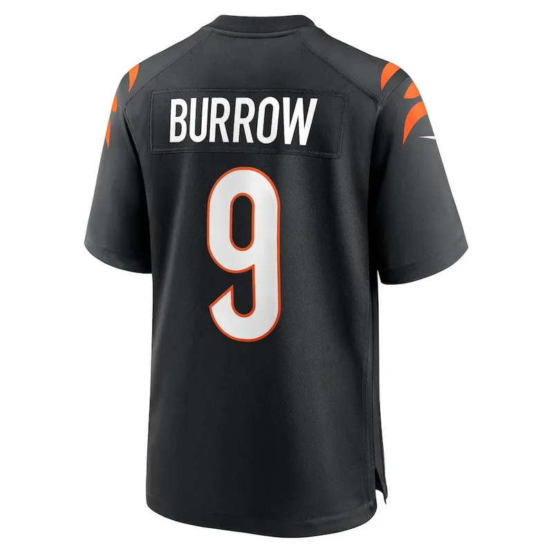 Camisa Futebol Americano Nike Cincinnati Bengals- preto/Laranja