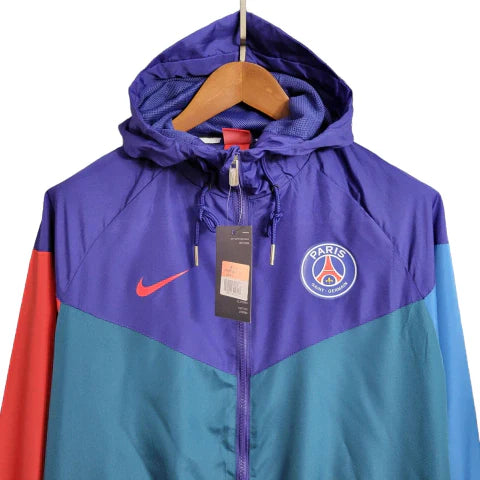 Jaqueta Corta-Vento PSG 23/24 Masculino Nike - Azul