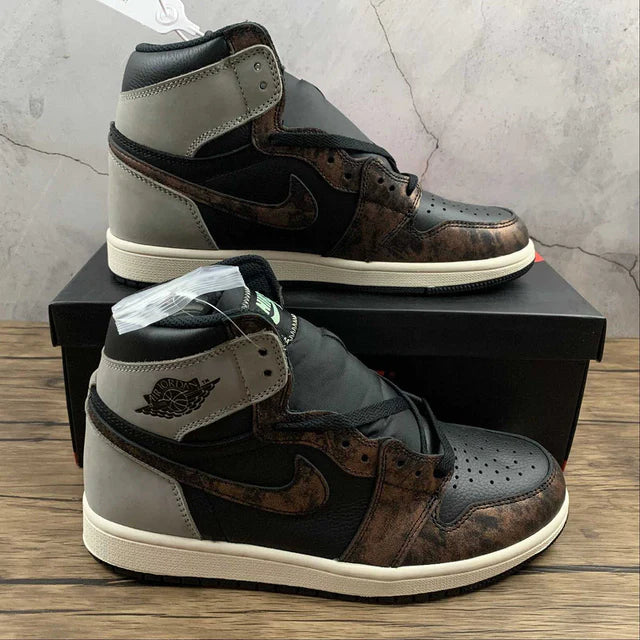 Jordan 1 Retro High Light Army Rust Shadow Patina