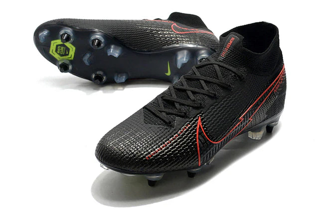 Chuteira de Campo Nike Mercurial Superfly 7 FG Elite Black Night