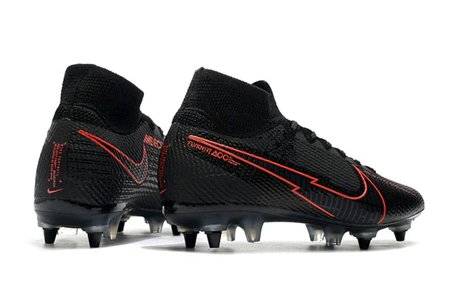 Chuteira de Campo Nike Mercurial Superfly 7 FG Elite Black Night