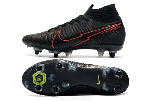 Chuteira de Campo Nike Mercurial Superfly 7 FG Elite Black Night