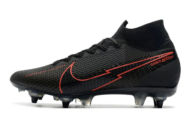 Chuteira de Campo Nike Mercurial Superfly 7 FG Elite Black Night