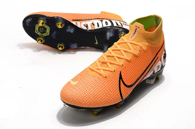 Chuteira de Campo Nike Mercurial Superfly 7 FG Elite Laranja