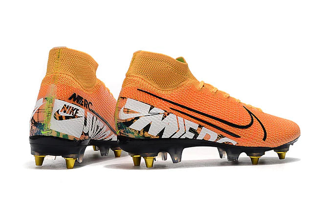 Chuteira de Campo Nike Mercurial Superfly 7 FG Elite Laranja