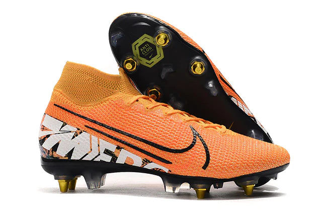 Chuteira de Campo Nike Mercurial Superfly 7 FG Elite Laranja