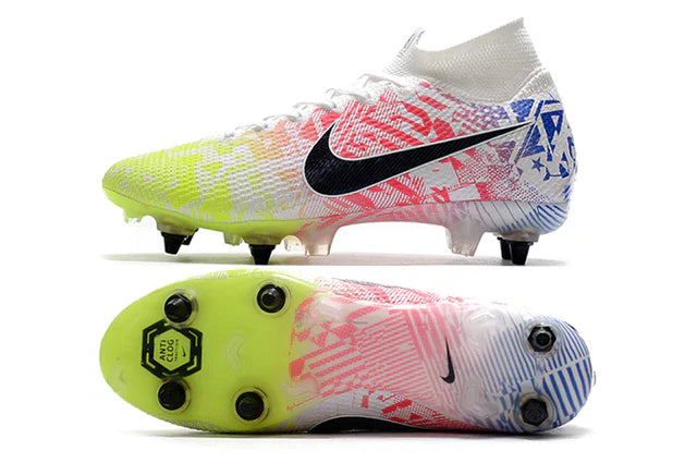 Chuteira de Campo Nike Mercurial Superfly 7 FG Elite Unissex Prisma Color