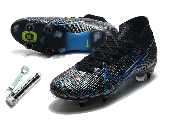 Chuteira de Campo Nike Mercurial Superfly 7 FG Elite Unissex Wavelength Pack