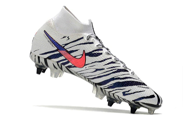 Chuteira de Campo Nike Mercurial Superfly 7 FG Elite Unissex White Tiger