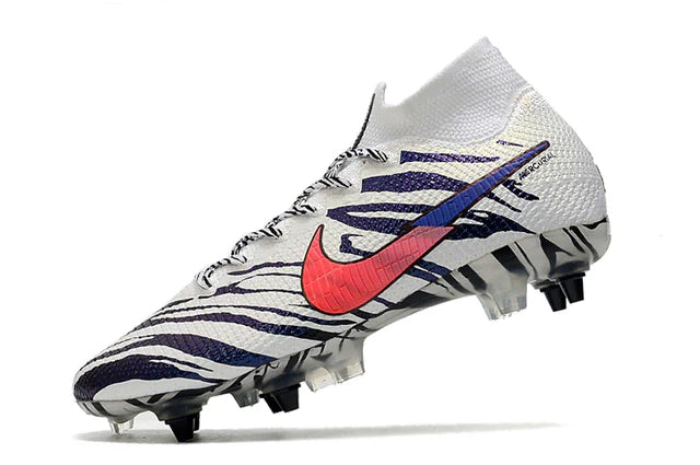 Chuteira de Campo Nike Mercurial Superfly 7 FG Elite Unissex White Tiger