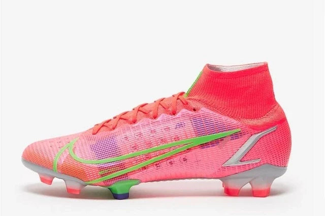 Chuteira de Campo Nike Mercurial Superfly VIII Elite FG Bright Crimson/Pink