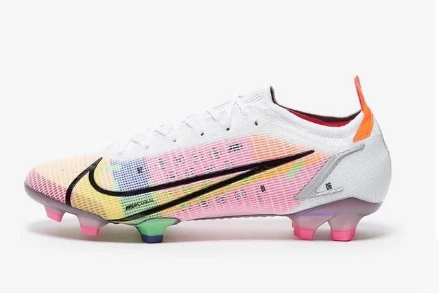 Chuteira de Campo Nike Mercurial Vapor Dragonfly 14 Elite FG White/Metallic Silver/Dark Raisin