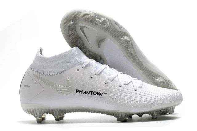 Chuteira de Campo Nike Phantom GT Elite DF FG Branco