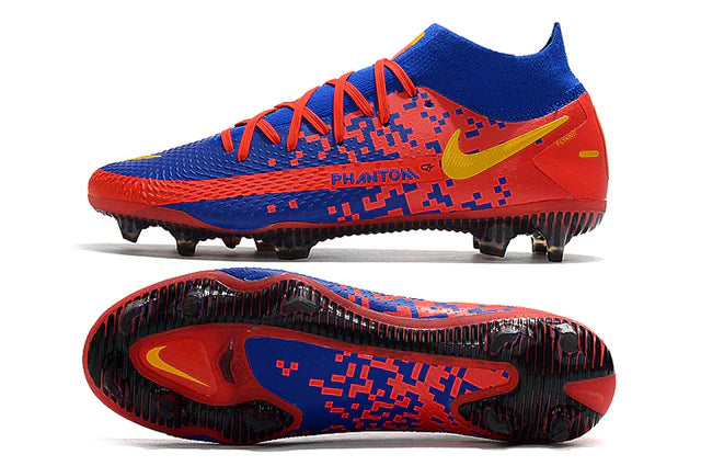 Chuteira de Campo Nike Phantom GT Elite Dynamic Fit FG - Azul Grená