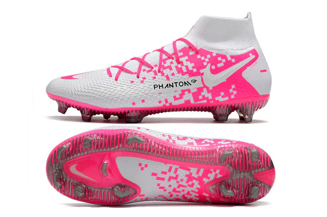 Nike Phantom GT Elite Dynamic Fit FG - Branco e PinkChuteira de Campo