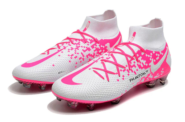 Nike Phantom GT Elite Dynamic Fit FG - Branco e PinkChuteira de Campo