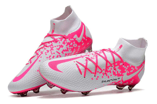 Nike Phantom GT Elite Dynamic Fit FG - Branco e PinkChuteira de Campo