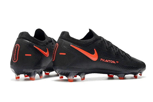 Chuteira de Campo Nike Phantom GT Elite FG Preto Vermelho