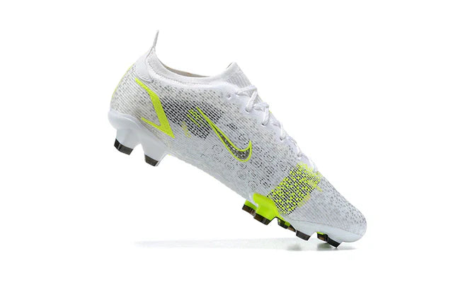 Chuteira de Campo Nike Vapor 14 Elite Safari 2 - White/Black Metallic/Silver Volt