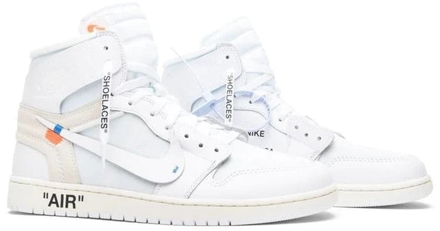 Off White x Air Jordan 1 Retro High OG 'White' 2018