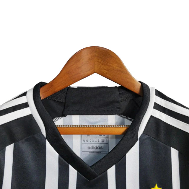 Camisa Atlético Mineiro I 23/24 - Feminina Adidas - Branco e Preto