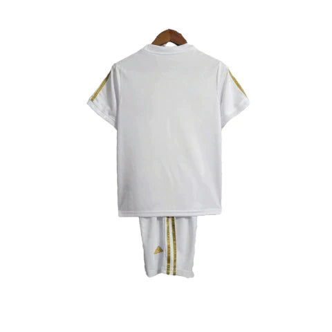 Kit Infantil Camisa + Shorts Itália 23/24 - Branca