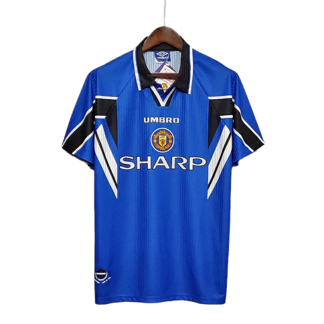 Camisa Manchester United Retrô 1996/1997 Azul - Umbro