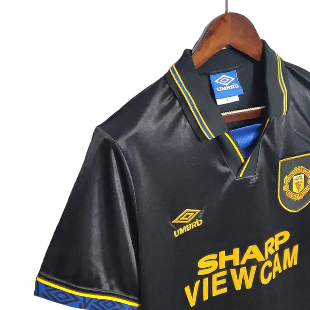 Camisa Manchester United Retrô 1993/1995 Preta - Umbro