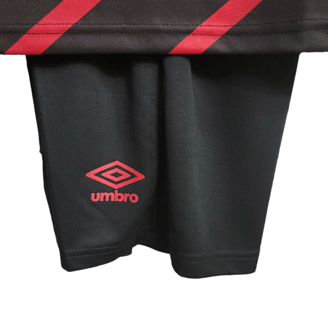 Kit Infantil Athletic Paranaense I Umbro 23/24 - Vermelho e Preto