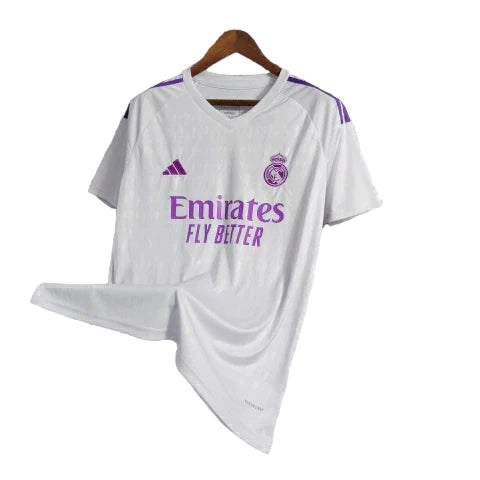 Camisa Real Madrid Goleiro 23/24 - Torcedor Adidas Masculina - Branco