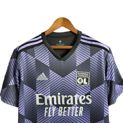 Camisa Lyon 23/24 Torcedor Adidas Masculina - Roxo