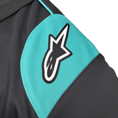 Camisa Petronas 23/24 Fórmula 1 - Masculina - Preto