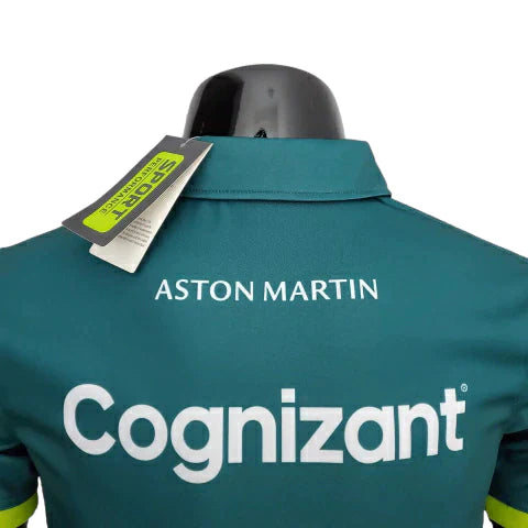 Camisa Aston Martin 23/24 Fórmula 1 - Masculina - Verde