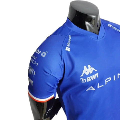 Camisa Alpine 23/24 Fórmula 1 - Masculina - Azul