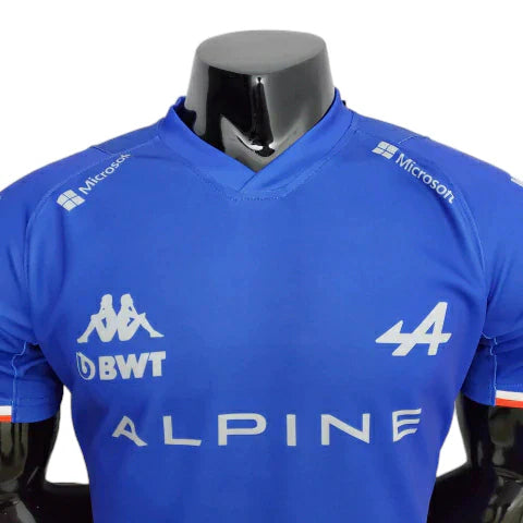 Camisa Alpine 23/24 Fórmula 1 - Masculina - Azul