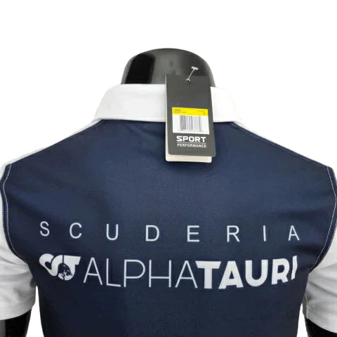 Camisa Alpha Tauri 23/24 Fórmula 1 - Masculina - Branco