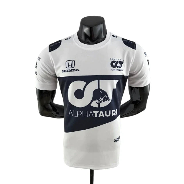 Camisa Alpha Tauri 23/24 Fórmula 1 - Masculina - Branco