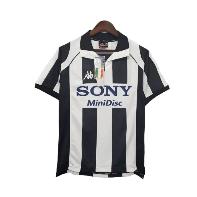 Camisa Juventus Retrô 1997/1998 Preta e Branca - Kappa