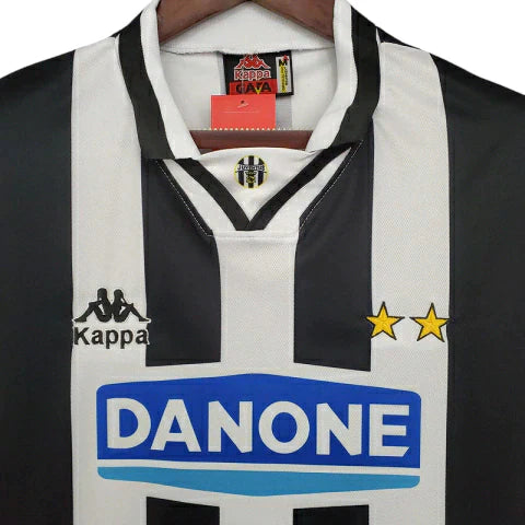 Camisa Juventus Retrô 1994/1995 Preta e Branca - Kappa